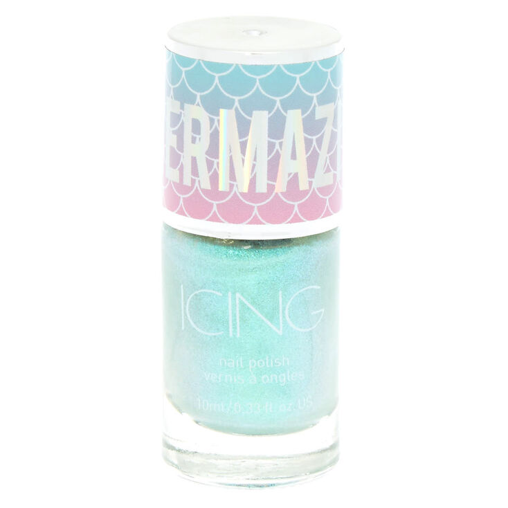 Mermazing Iridescent Nail Polish - Mermaid Mint,