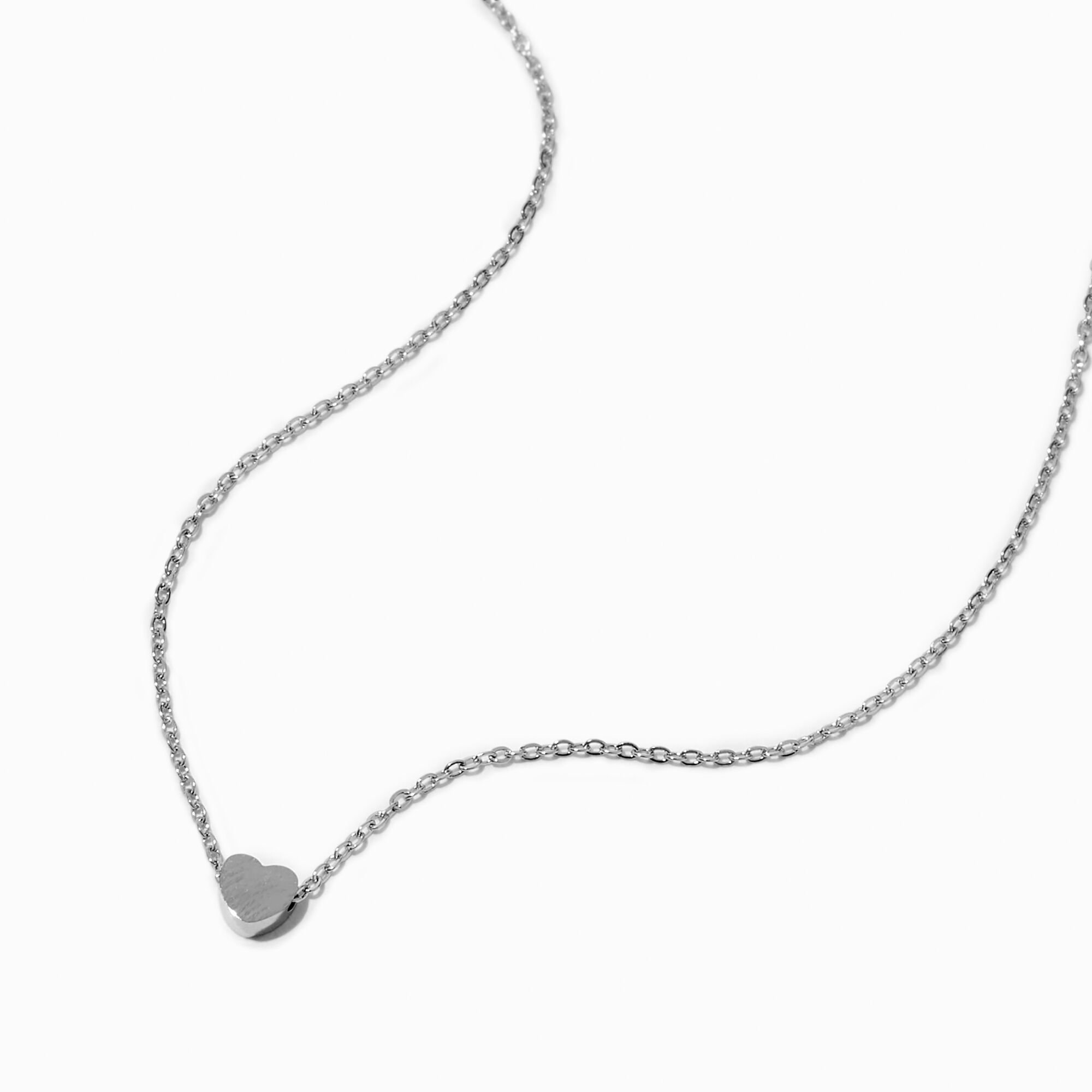Stainless steel heart necklace shop