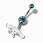 Cinnamoroll&trade; 14G Blue Stone Charm Belly Bar,
