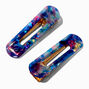 Blue Acrylic Hair Clips - 2 Pack,