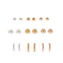 Mixed Metal Earring Set - 9 Pack,
