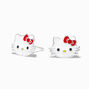 Sterling Silver Hello Kitty&reg; Enamel Stud Earrings,