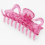 Pink Glitter Large Hair Claw,