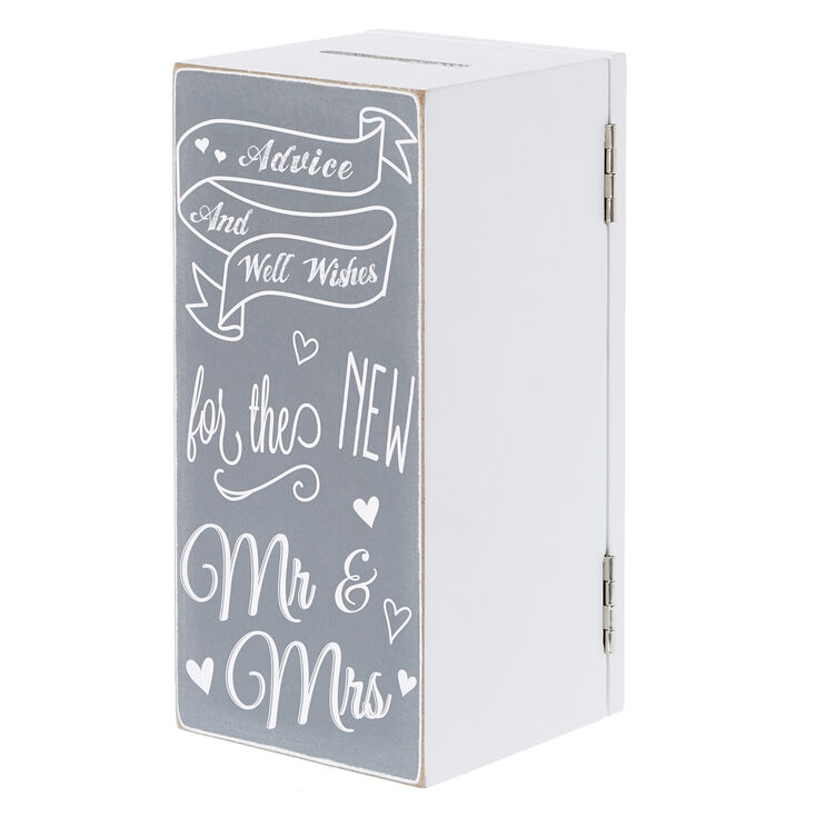 Rustic Well Wishes Wedding Box,