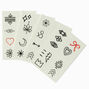 INKED by Dani Finger Tats Temporary Tattoos,