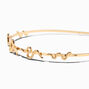 Gold Snakes Metal Headband,