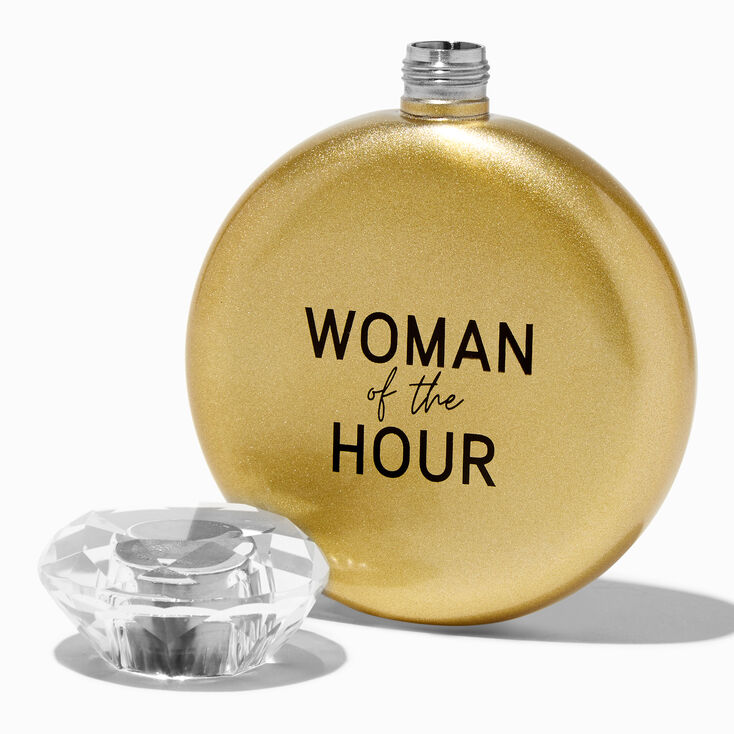 &#39;Woman of the Hour&#39; Round Flask,