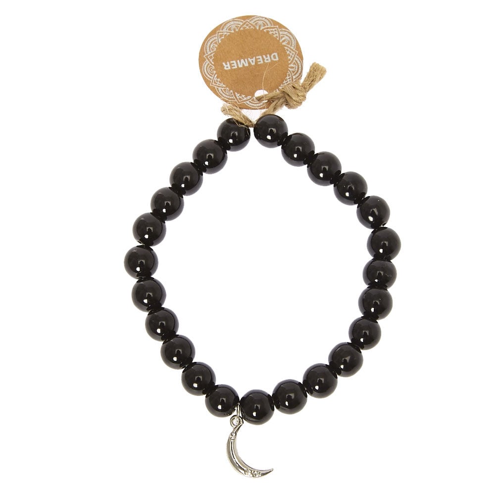 Name Bracelet Beaded Bracelet Initial Bracelet Personalized Bracelet Dreamer Beaded Bracelet Positivity Bracelet