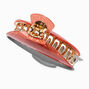 Melon Glitter Large Hair Claw,