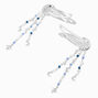 Silver Celestial Dangle Snap Hair Clips - 2 Pack,