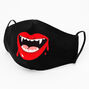 Cotton Black Vampire Face Mask - Adult,