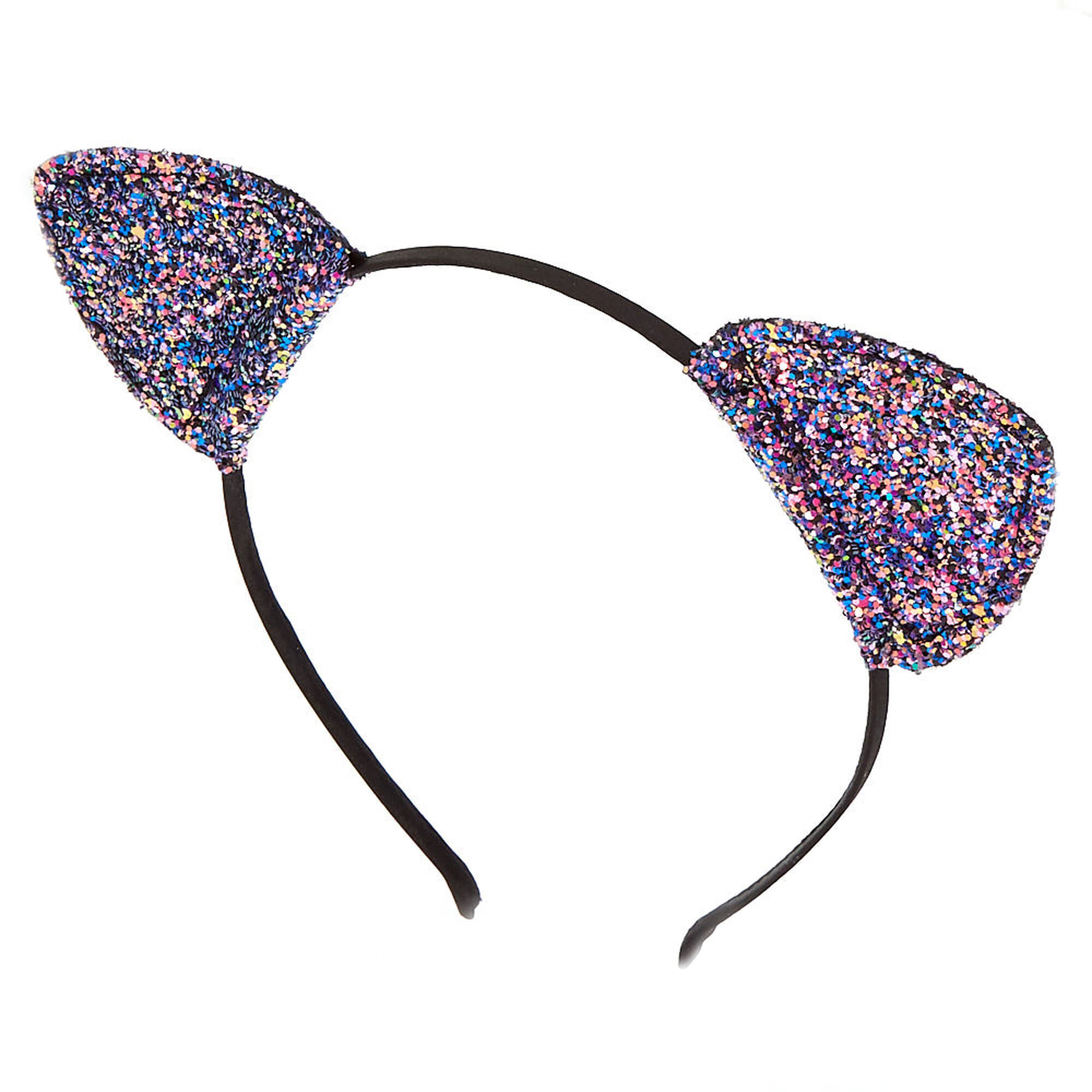 Cake Glitter Cat Ears Headband Pink Icing US Cake Glitter Cat Ears Headband Pink Icing US