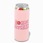 Howdy Bitches Pink Daisy Skinny Koozie,