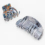 Navy Tortoiseshell Hair Claws - 2 Pack,