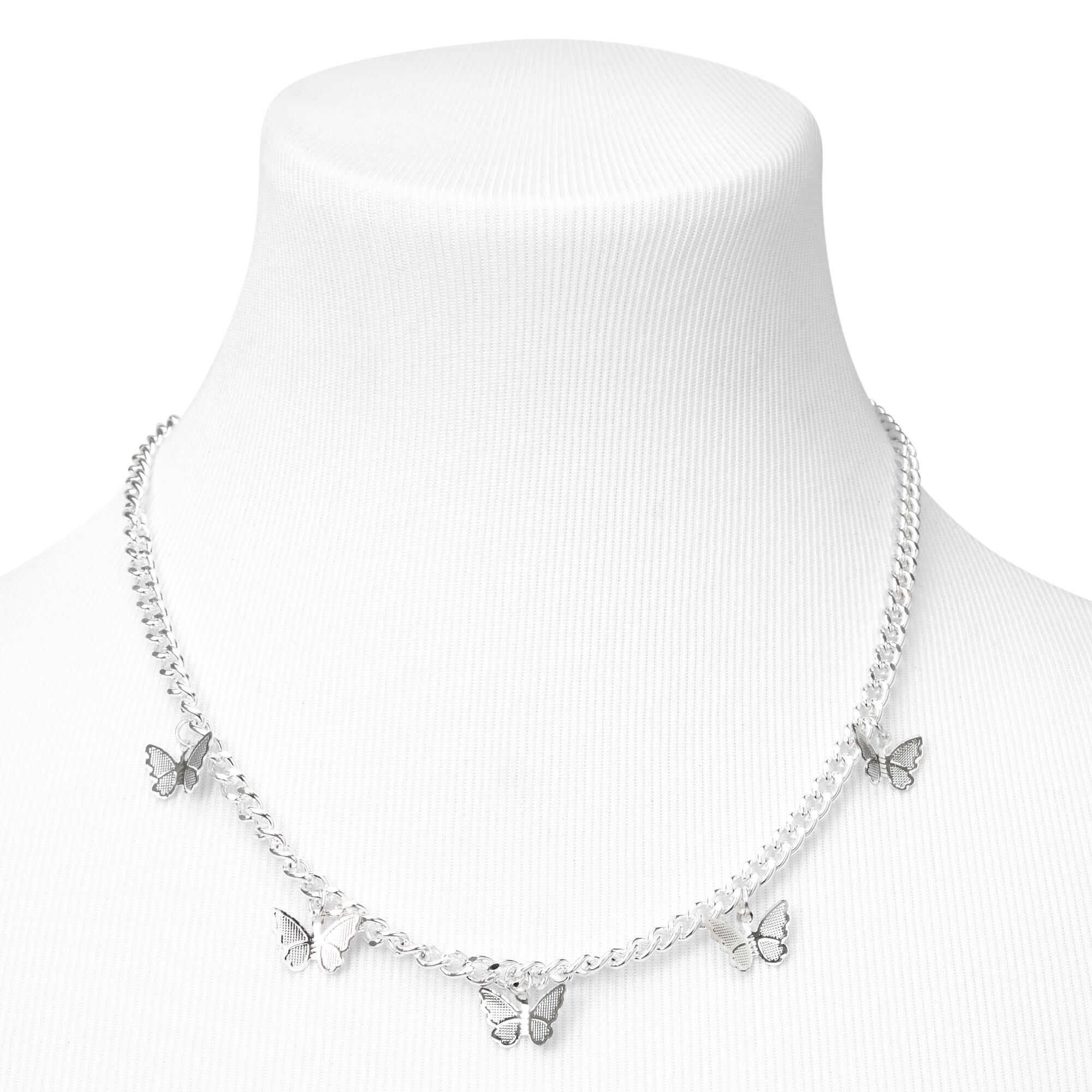 Necklace with online butterfly charm