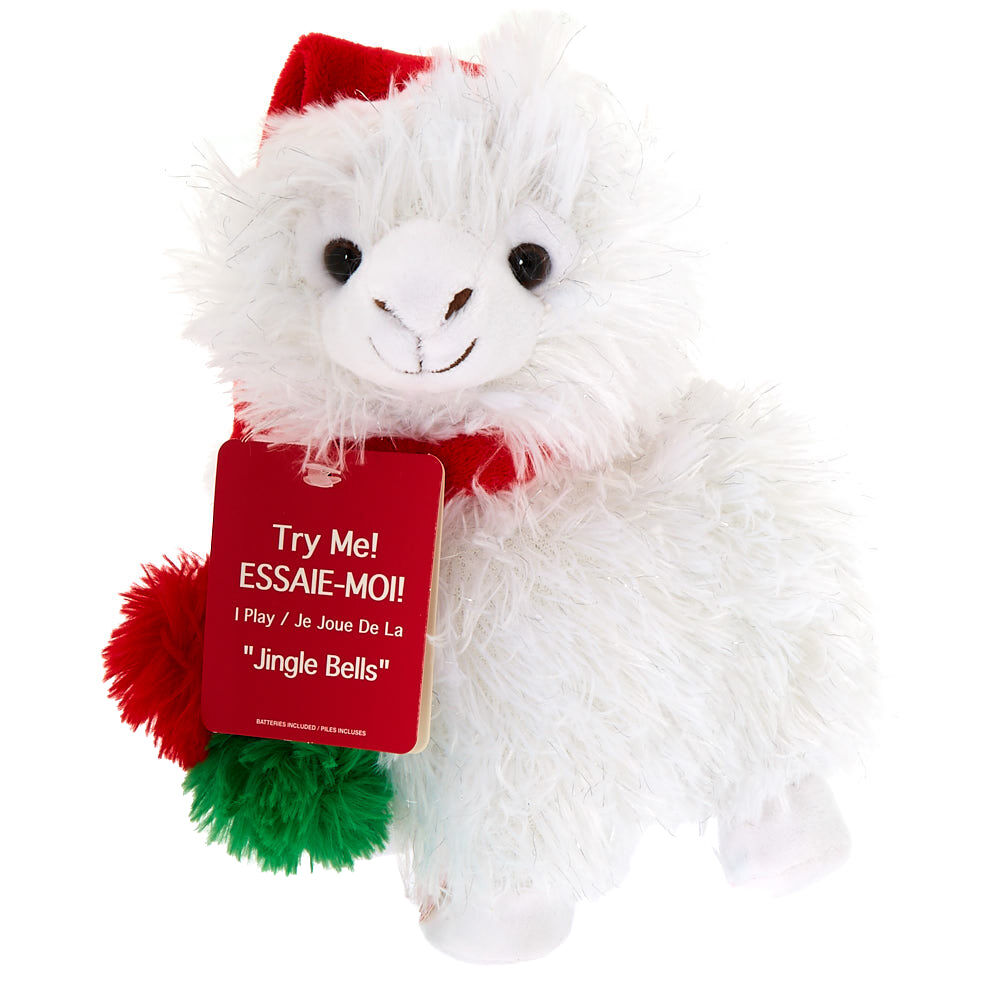 christmas llama plush