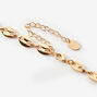 Gold Pop Top Chain Link Necklace,