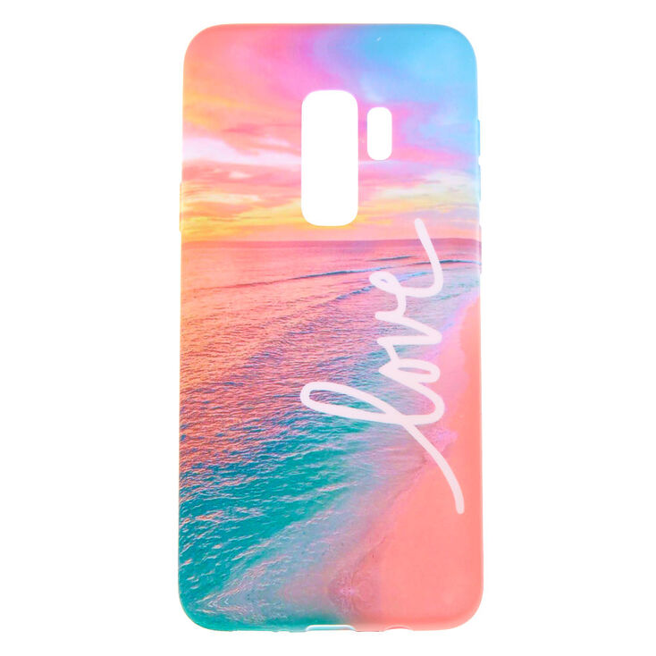 Love Beach Phone Case - Fits Samsung Galaxy S9,