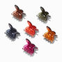 Fall Colors Butterfly Mini Hair Claws - 6 Pack,