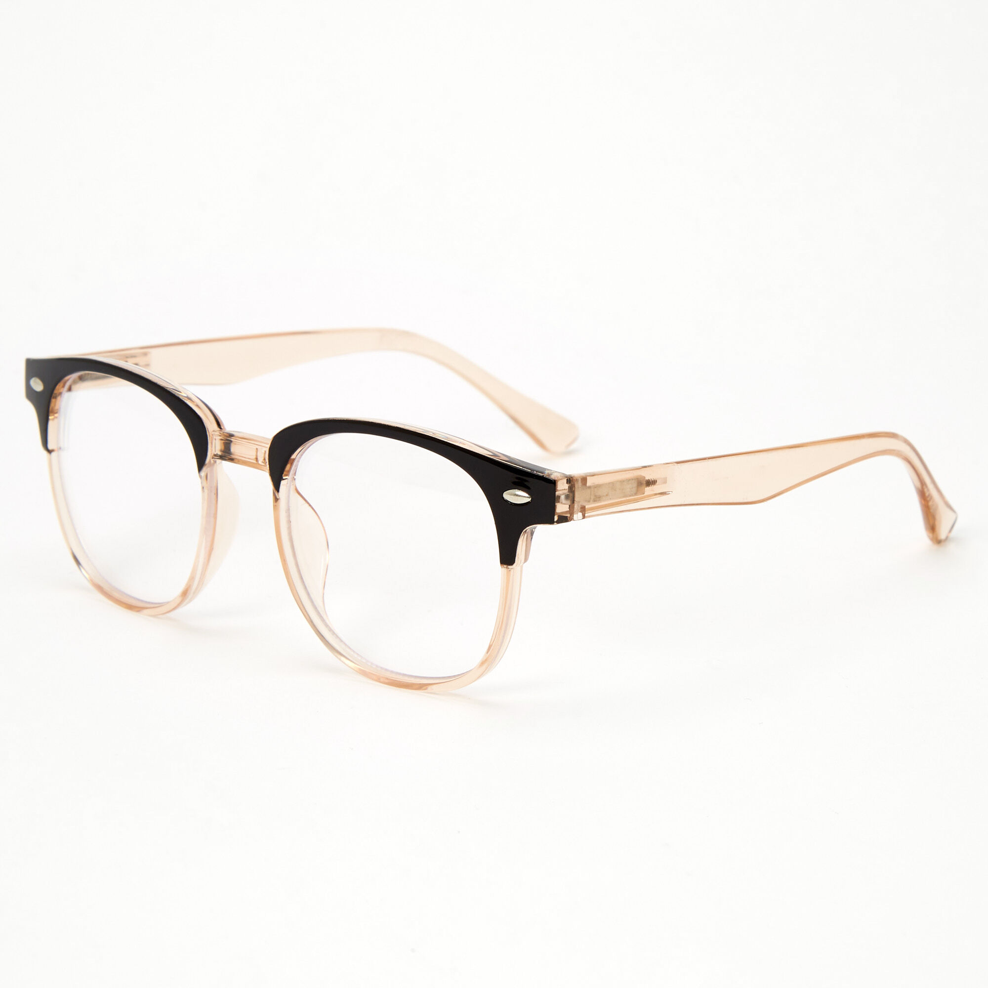 Black and gold clear clearance glasses