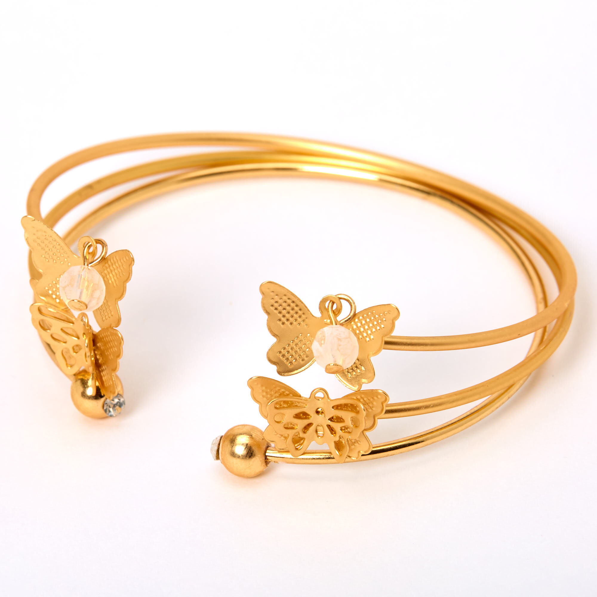 neutral butterfly bracelet