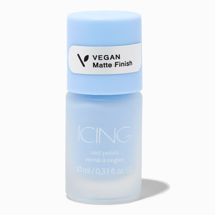 Vegan Matte Effect Nail Polish - Sorbet Blue,