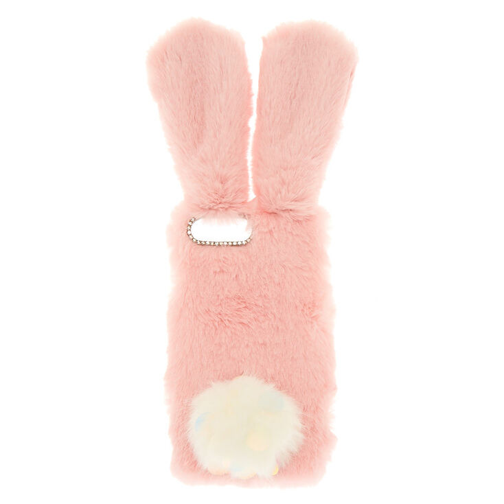 Faux Fur Bunny Phone Case - Fits iPhone 6/7/8 Plus,