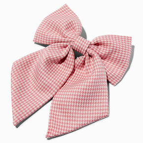 Mean Girls&trade; x ICING Pink Houndstooth Hair Bow,