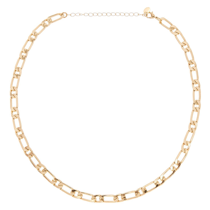 Gold-Tone Standard Chain Necklace,