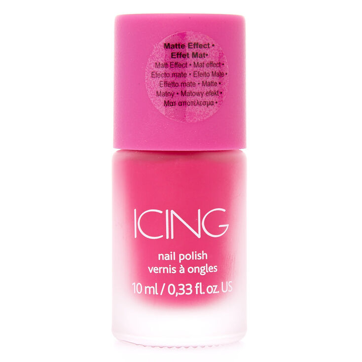 Matte Magenta Nail Polish,