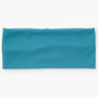 Flat Ribbed Headwrap - Teal,
