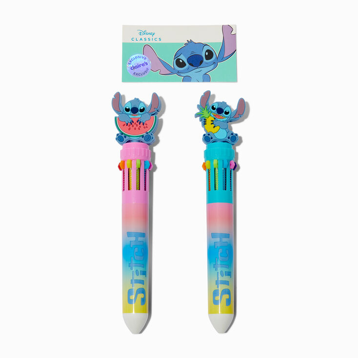 Disney Stitch ICING Exclusive Foodie Multicolored Pen Set - 2 Pack,