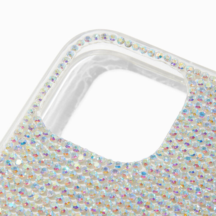 Pav&eacute;d Crystal Protective Phone Case - Fits iPhone&reg; 13/14/15,