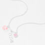 Silver Zodiac Charm Pendant Necklace - Taurus,