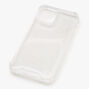 Clear Glitter Protective Phone Case - Fits iPhone&reg; 12/12Pro,