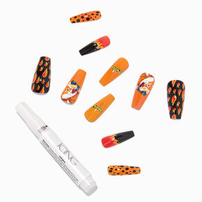 Cheetos&reg; Flamin&#39; Hot Icing Exclusive Squareletto Vegan Faux Nail Set - 24 Pack,