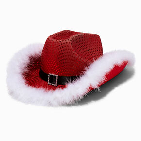 Santa&#39;s Suit Cowboy Hat,
