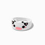 Cow &amp; Heart Ring Stack - 4 Pack,