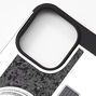 Black Glitter Camera Phone Case - Fits iPhone&reg; 13 Pro Max,