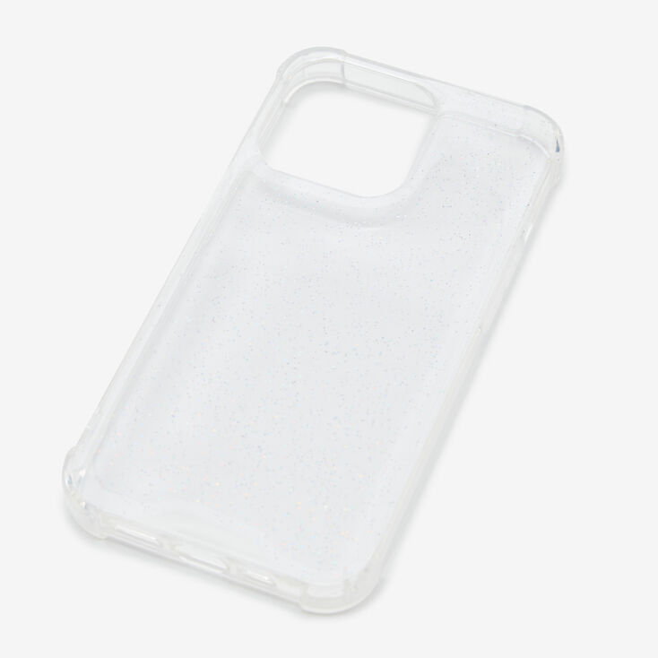 Clear Glitter Protective Phone Case - Fits iPhone&reg; 13 Pro,