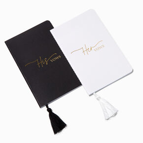 His &amp; Hers Wedding Vow Notebooks - 2 Pack,
