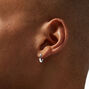 ICING Select Sterling Silver 10MM Hoop Earrings,