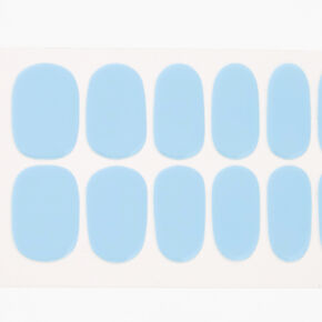 Pastel Blue Vegan Nail Wraps Set - 24 Pack,
