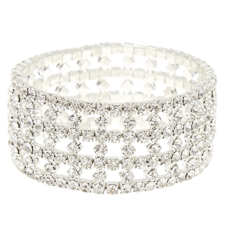 Pave Stone Woven Bracelet,
