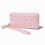 Golden Initial Wristlet Wallet - L,