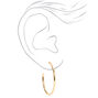 Gold Graduated Mixed Earrings - 20 Pack,