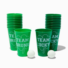 St. Patrick&#39;s Day Beer Pong Game,
