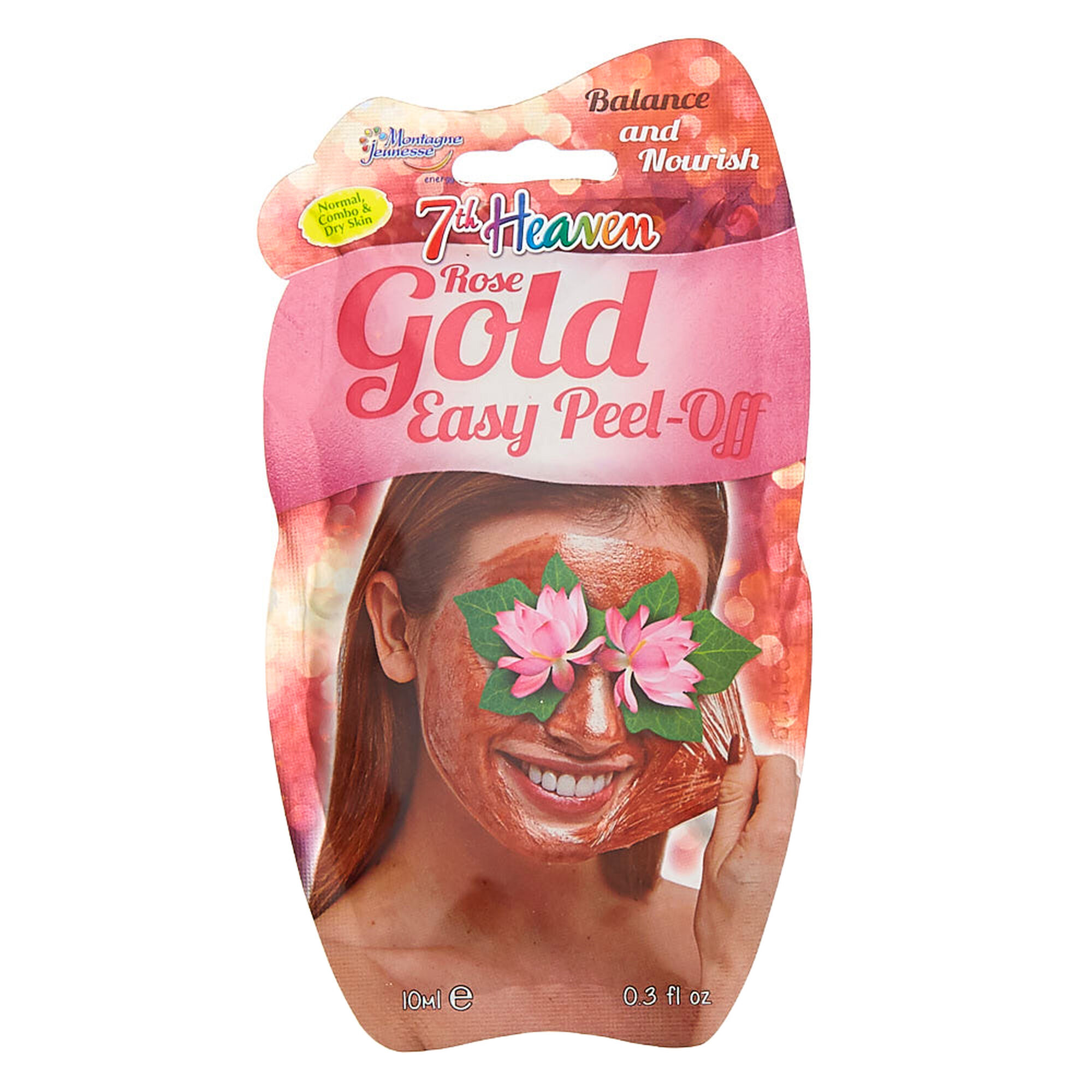7th Heaven Peel Off Face Mask Rose Gold Icing Us