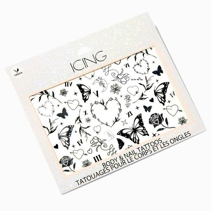 Romantic Mini Vegan Body &amp; Nail Stickers,