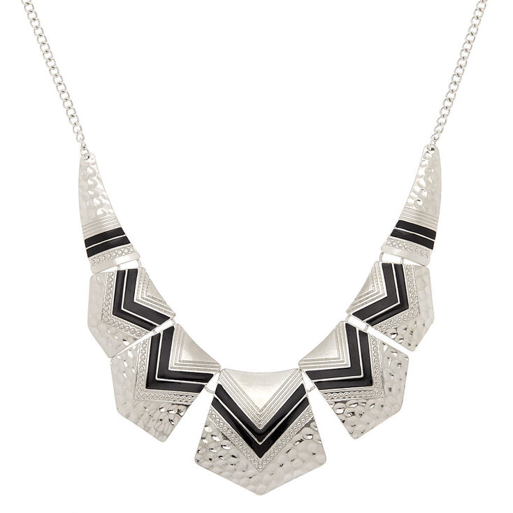 Silver Southwest Statement Necklace,